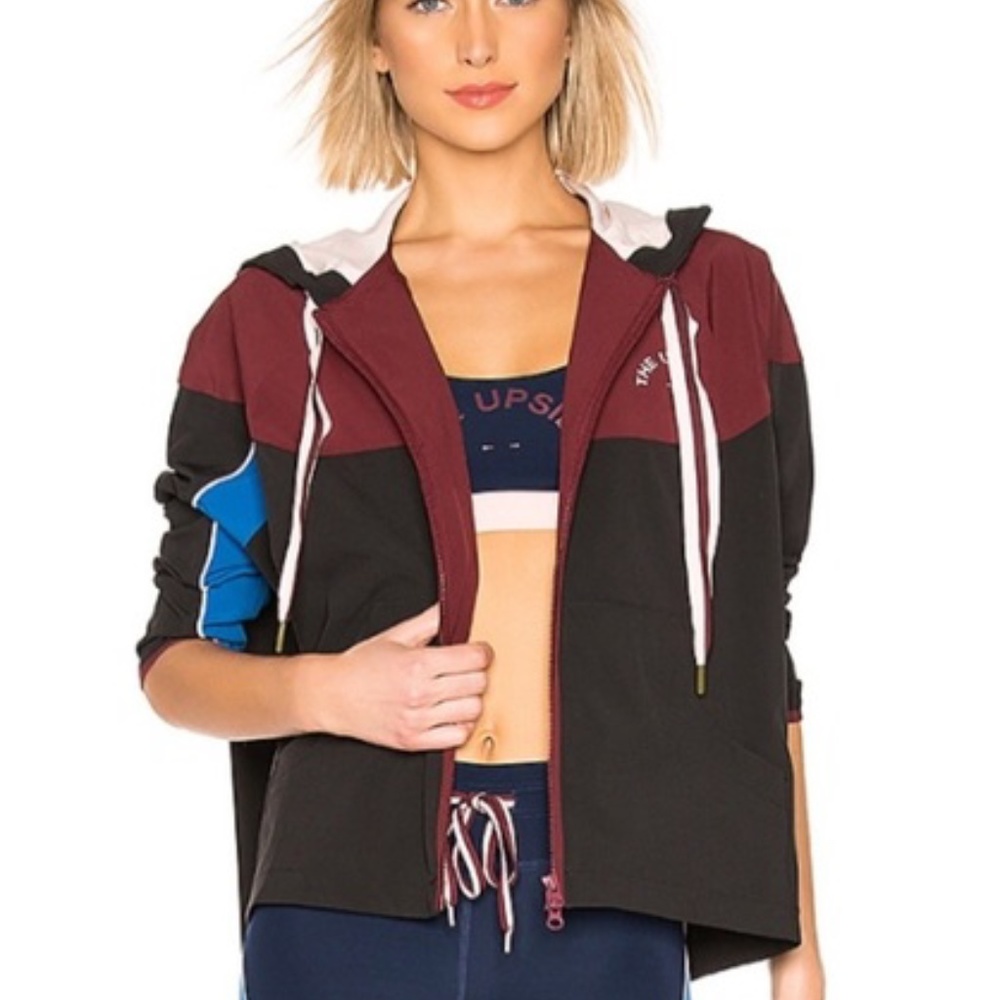 NWOT Upside Zip up Hooded Jacket